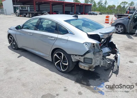 2022 Honda Accord Sport из США, поврежденный, VIN 1HGCV1F37NA106700